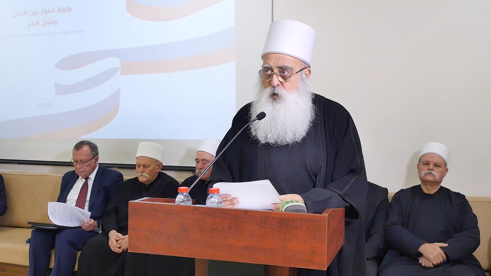 زيارة السفير الروسي الى مقام سيدنا الخضر (ع) | 2023 