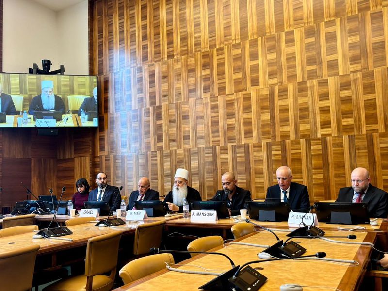 سماحة الشَّيخ في جنيف